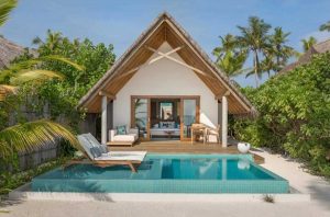 Pool Beach Villa Sunrise - Fushifaru Maldives