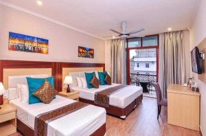 Tripple Room with Pool View - Trtiton Beach Hotel, Maafushi